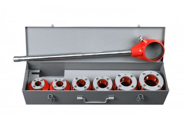 Gwintownica ręczna zestaw narzynek 1/2″ – 2″ MGF Tools