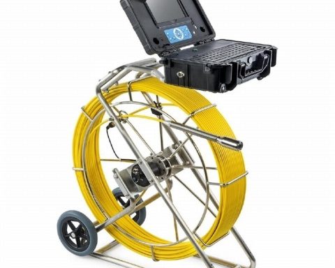 Kamera do inspekcji rur MGF Ulisse L 30 m z rejestratorem DVR
